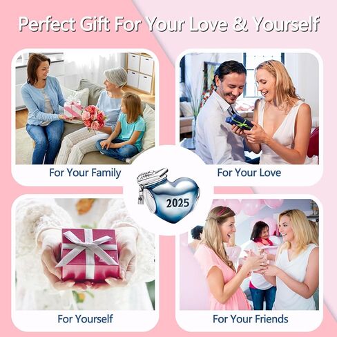 925 Sterling Silver Charm Fits Bracelets and Necklaces Charms for Women Fashion Jewelry for Women, Lover, Mother and Friend in Kuwait