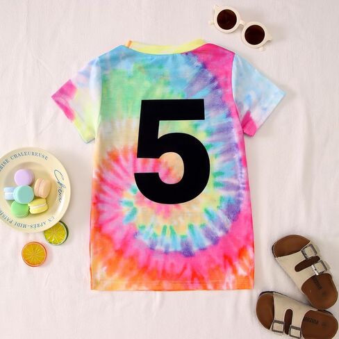 Its Me Hi Im The Birthday Girl Shirt Kids Letter Print Birthday Party T-Shirt Outfit for Girls Gift Top 5-10 Years in Kuwait