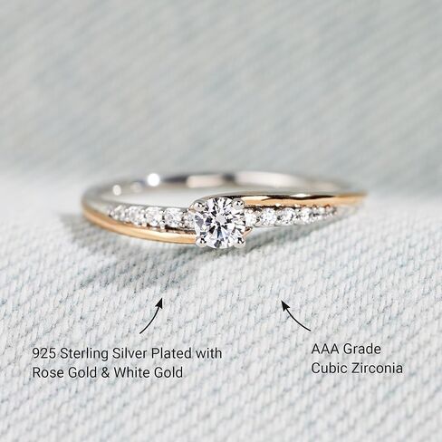 storyjewellery وعد الوعد لها ، Dainty 925 Sterling Silver حلقتين لهجة للنساء ، هدايا فريدة من نوعها للنساء in Saudi Arabia