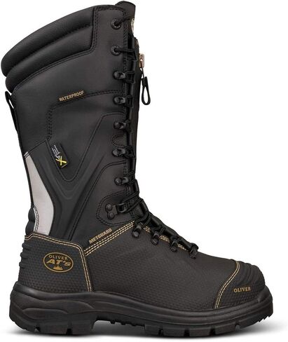 هانيويل أوليفر للرجال 14 "Met Guard SD Steel Toe Mining Boot ، الأسود - 13 متوسطة in Kuwait