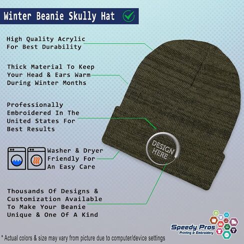 Beanies for Men Poker Cards لعبة تطريز البوكر القبعات الشتوية للنساء كاب جمجمة أكريليك 1 الحجم in Kuwait