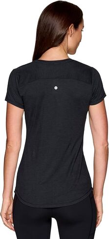 قميص RBX تشغيل للنساء ، زبدة قصيرة الأكمام ناعمة لئي in Kuwait