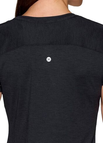 قميص RBX تشغيل للنساء ، زبدة قصيرة الأكمام ناعمة لئي in Kuwait