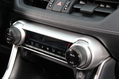 ملحقات إرييدانوس التلقائية ملائمة لـ RAV4 2024 2023 2022 2021 2020 2019 Dashboard AC Switch Banning Cover Trim (نمط خشب الخوخ) ABS 1 PC in Kuwait