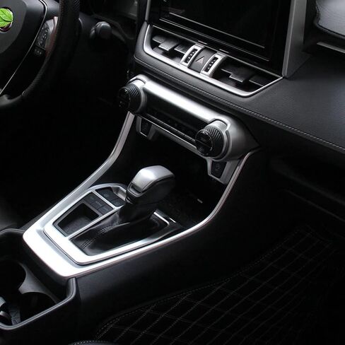 ملحقات إرييدانوس التلقائية ملائمة لـ RAV4 2024 2023 2022 2021 2020 2019 Dashboard AC Switch Banning Cover Trim (نمط خشب الخوخ) ABS 1 PC in Kuwait