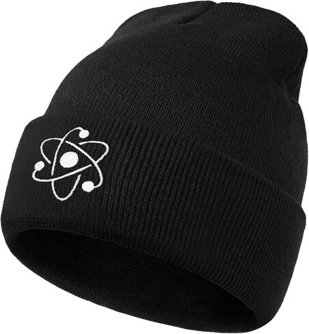 Funny Alien Beanie Hat with Big Eyes - Cuffed Cool Graphic Beanies Knit Winter Hats Warm Soft Stretchy Daily Cap in Saudi Arabia