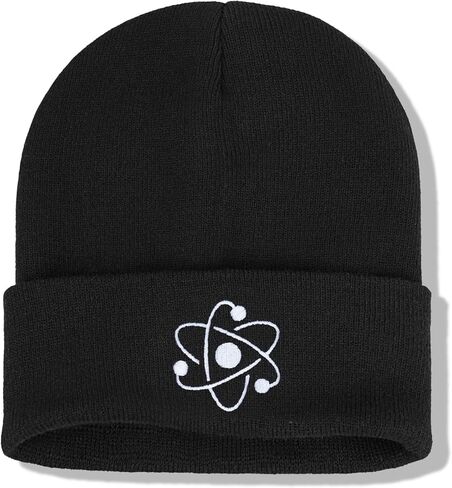 Funny Alien Beanie Hat with Big Eyes - Cuffed Cool Graphic Beanies Knit Winter Hats Warm Soft Stretchy Daily Cap in Saudi Arabia