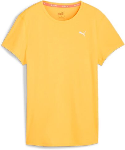 PUMA Womens Run Favorites Velocity Crew Neck Short Sleeve Athletic Running Casual Tops - Green in Saudi Arabia