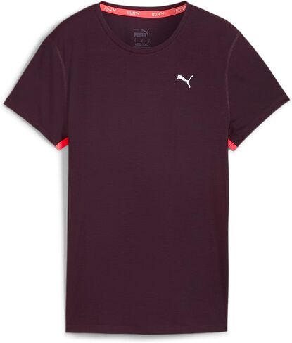 PUMA Womens Run Favorites Velocity Crew Neck Short Sleeve Athletic Running Casual Tops - Green in Saudi Arabia