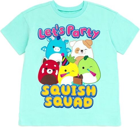 الفتيات الفتيات في سفنشمز يسقطون تي شيرت كتف طفل صغير لأحجام الأطفال الكبيرة (7-8-14-16) in Kuwait