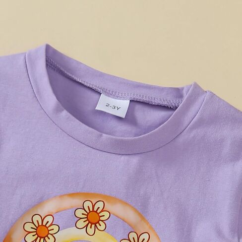 Little Girl Shirts Big Sister Tee Shirt Top Summer Short Sleeve Clothes 2-7 Years in Kuwait