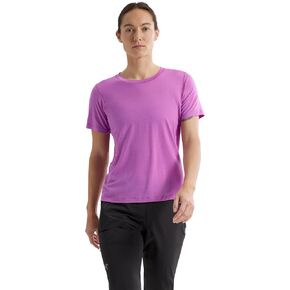 Arc'teryx Lana Merino Wool Crew Shirt SS Women's | Light Merino-Blend Tee for Every Mountain Activity - Redesign