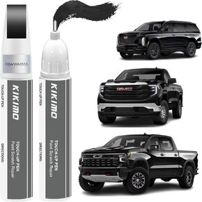 KIKIMO Car Touch Up Paint(GBA/WA8555) for Chevrolet/GMC/Cadillac, Car Paint Repair Kit, 2 In 1 Scratches Repair with Pen Tip and Brush, Color-Matched for Quick & Easy Fix