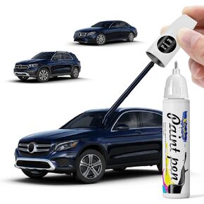 799 Diamond White Touch Up Paint متوافق مع Mercedes Benz ، وإصلاح خدش طلاء السيارة DIY ، وإصلاح سريع وسهل إصلاح خدش السيارات لـ C/E/G/CLA/CLE/GLA/GLB/GLC/GLE/GLS/EQB/EQE