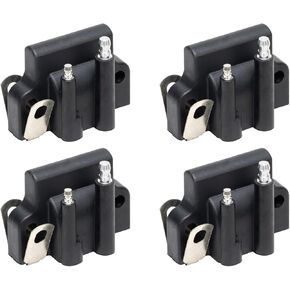Outboard Ignition Coils 4PCS Replacement for Johnson Evinrude 4HP to 300HP Models Replaces 582508 18-5179 183-2508
