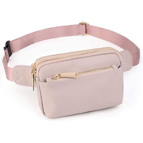 UTO Fanny Pack for Women Crossbody Trendy Fashion Belt Purse Chest Waist Hip Bumbag for Outdoor Shopping Travel Hiking