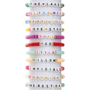 11 PCS Friendship Bracelets, Inspired Bracelets Set, Friendship Bracelets for Fans Women