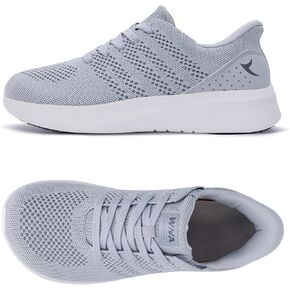 Wide Toe Box Shoes for Men Tennis Walking Sneakers with Arch Support Zero Drop Minimalist Design US 8-12