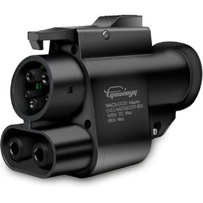 NACS إلى محول CCS1 | الإصدار 3 | تصميم قفل مزدوج | 500A | 1000V | دعم سيارات CCS1 المصرح بها من قبل NACS Supercharger Access