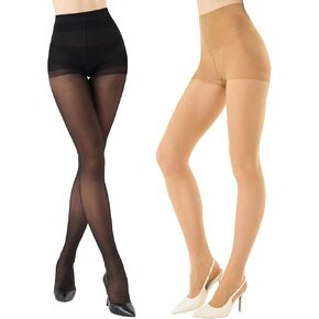 Indestructible Tights For Women, Rip Resistant Tights For Women, 10 D High Waist Tummy Control Stockings