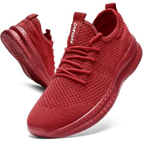 Running Shoes for Men Casual Slip On Tennis Walking Gym Workout Shoes Lightweight Breathable Non Slip Hiking Sport Athletic Fashion Sneakers