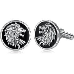روابط الكفة رجال 925 الجنيه الفضي الفضة الأزرار أزرار أكمام للرجال Tuxedo Cuff Links Business Wedding Day Gifts for Men Fear Apied