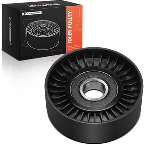 A-Premium Belt Idler Pulley متوافق مع شيفروليه كامارو ، كورفيت وفورد آند جي إم سي آند فولفو XC60 و XC90 و S60 و XC70 و Asuna & Geo & Isuzu & Mercury & Pontiac & Workhorse & Workhorse Custom Chassis