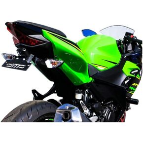 DMP USA Made Kaw Ninja 400 Z400 2018 2018 2020 2021 2022 2023 2024 Ninja 500 Z500 2024 2025 Fender Eliminator Kit SLR للاستخدام مع علامات OEM وأضواء الألواح النماذج ABS & Non ABS 670-4155