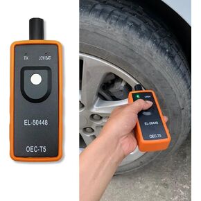 TPMS Relearn Tool ، Automotive Pressure Monitor Monitor Activation Actist Tool Tool-50448 OEC T5 ، Theroversike System Programming Training Univers