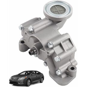 مضخة زيت المحرك M-524 متوافقة مع 2010-2019 Hyundai Santa Fe ، Genesis & Kia Sorento ، Sedona ، Cadenza ، K900 3.3L 3.5L 3.8L استبدال# 213103CBA0