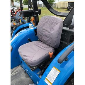 Durafit Seat Covers, LS MT125 Tractor Choose Camo Waterproof Seat Covers for Tractor, Check Picture Matches Your Seats. Two Piece seat (MC2 Blue)