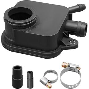 Valve Cover Breather Crankcase With Connector Fit for Cummins RAM 2500 3500 ISL 8.9L QSC ISC 8.3L Dodge 2003 2004 2005 5.9L Replace 4935079 4935078 3964093 Engine Crankcase Valve Breather
