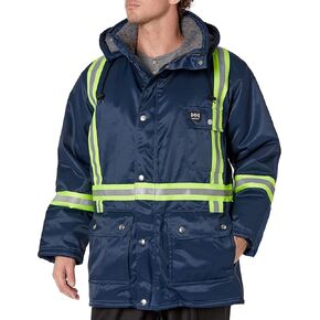 Helly Hansen Workwear Men's Weyburn High Visibility Parka Jacket