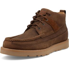 Twisted X Men's 4 "Wedge Sole Boot ، Moc Toe