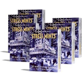 Homeopathic Stress Mints, 30 CT (6 Pack)