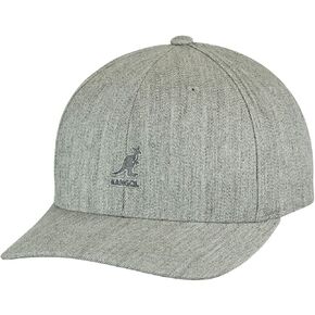 Kangol Wool Flexfit Cap Women/Men Light Gray 7 3/4-7 7/8