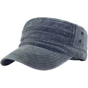 قبعة أعلى مسطحة القبعة اليومية Twill Low Profile Cap Cap Cap Cap قابلة للتعديل قابلة للتعديل