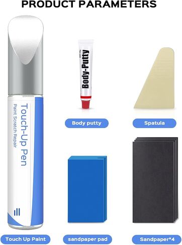 Platinum White Pearl(NH-883P) Touch Up Paint Repair Kit Compatible with Honda - DIY Kit Exactly Matches Chips and Nicks in Saudi Arabia