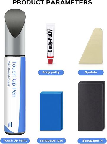 Platinum White Pearl(NH-883P) Touch Up Paint Repair Kit Compatible with Honda - DIY Kit Exactly Matches Chips and Nicks in Saudi Arabia