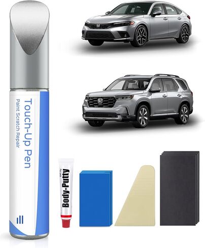 Platinum White Pearl(NH-883P) Touch Up Paint Repair Kit Compatible with Honda - DIY Kit Exactly Matches Chips and Nicks in Saudi Arabia