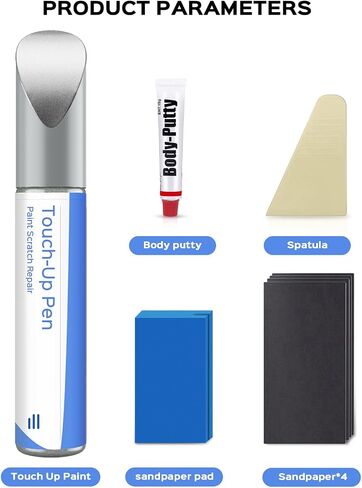 Platinum White Pearl(NH-883P) Touch Up Paint Repair Kit Compatible with Honda - DIY Kit Exactly Matches Chips and Nicks in Saudi Arabia