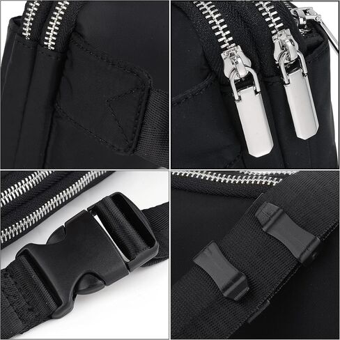 حزمة Uto Fanny للنساء Crossbody عصرية أزياء حزام محفظة الصدر الخصر بومباج للتسوق في الهواء الطلق المشي لمسافات طويلة in Saudi Arabia