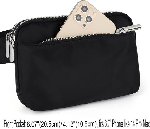 حزمة Uto Fanny للنساء Crossbody عصرية أزياء حزام محفظة الصدر الخصر بومباج للتسوق في الهواء الطلق المشي لمسافات طويلة in Saudi Arabia