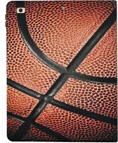 Case for iPad 6th/5th Generation 2018/2017 Model 9.7-Inch, Premium PU Leather Folding Stand Shell Multiple Viewing Angles TPU Protective Cover, Baseball in Kuwait