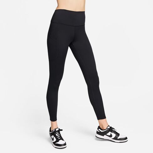 Nike Women’s One Highled Mosted 7/8 Leggings مع جيوب in Kuwait