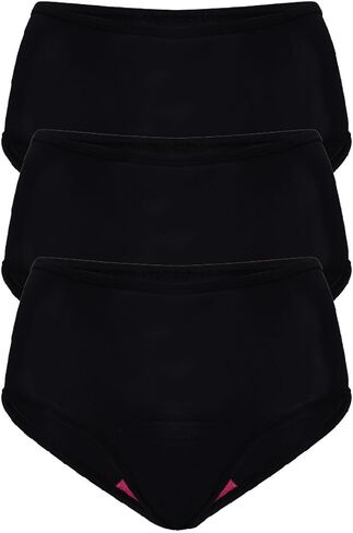 Underwear for Women and Teens, Breathable and Comfortable Ladies Panties, 3 Pack in Saudi Arabia