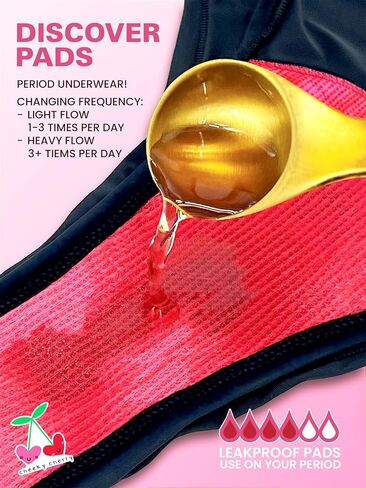 Underwear for Women and Teens, Breathable and Comfortable Ladies Panties, 3 Pack in Saudi Arabia