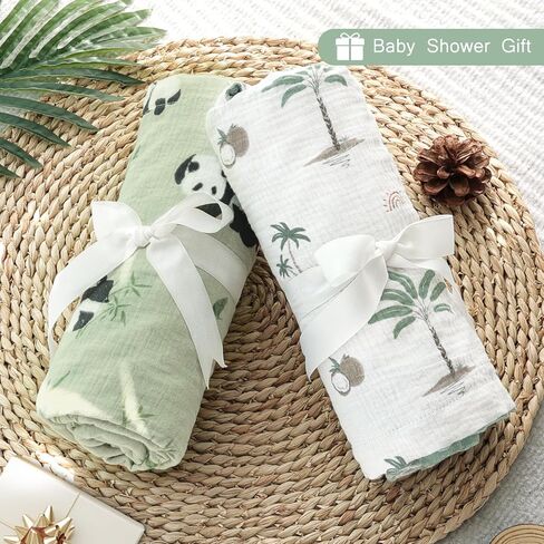 Muslin Baby Blankets for Girls Super Soft Nursery Minky Blankets with Breathable Muslin Cotton Front and 3D Touch Dotted Fleece Backing, Pink Floral Printed Bed Throws Newborn in Kuwait