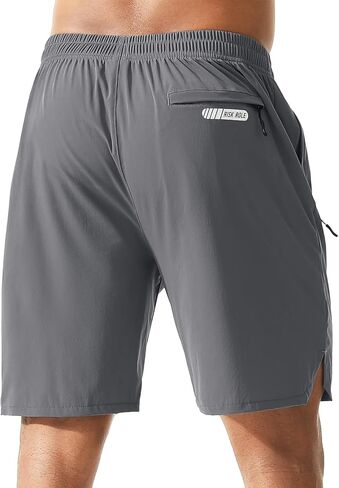 شورتات رياضية للرجال 2 حزمة 7 بوصة inseam خفيفة الوزن الجافة شورتات تجريب للرجال الصالة الرياضية التدريب in Kuwait