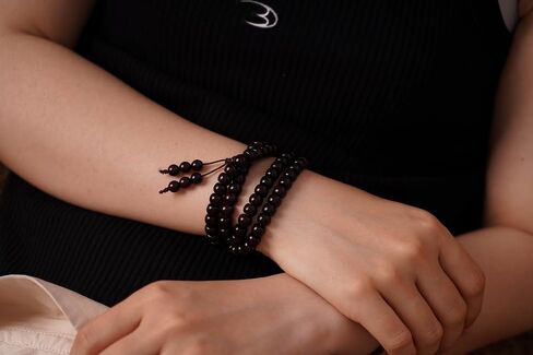 Handmade Bracelets for Men & Women, Wooden Mens Beaded Bracelets Couples Bracelets Birthday Gift for Men Women Comfortable for Daily Wear in Saudi Arabia